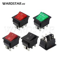 Boat Rocker Switch KCD4 6Pin 2 Position Self Reset Toggle Switch ON OFF 16A 250VAC/20A 125VAC