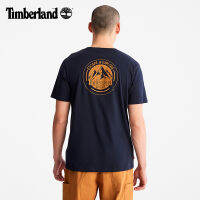 Timberlands เสื้อยืดแขนสั้นสำหรับผู้ชาย,ผ้าคอตตอนใส่สบายพิมพ์ลายเข้าชุด