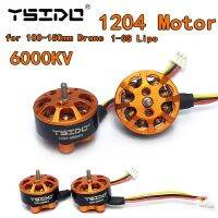 YSIDO 6000KV 1204 2-3S ไมโครมอเตอร์ไร้แปรงถ่านต่อ Tyro89สำหรับแข่ง FPV โดรนขนาดเล็ก Multirotore 100-150มม. ชุด Telaio Stuzzicadenti Da 3 Polici