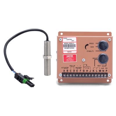 3034572 Magnetic Pickup Mpu Generator Speed Sensor with Engine Motor Speed Regulator ESD5111 Genset Controller