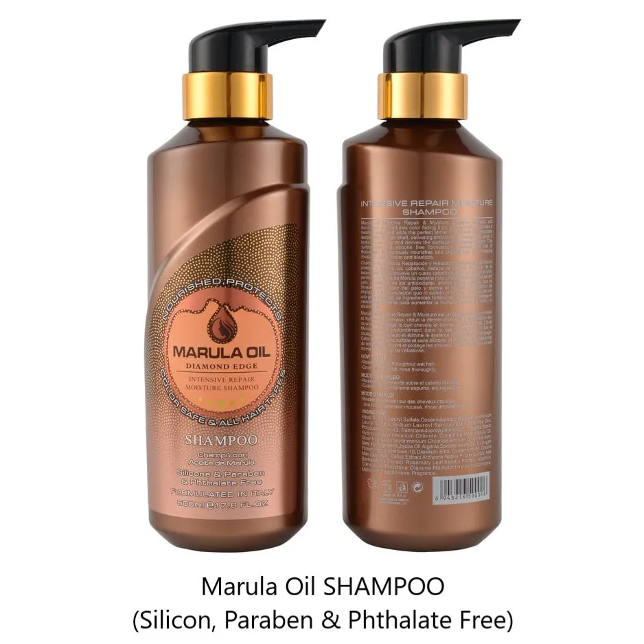 Marula Oil Intensive Repair Moisture Shampoo 500 ml (Silicone, Paraben and  Phthalate Free) | Lazada PH