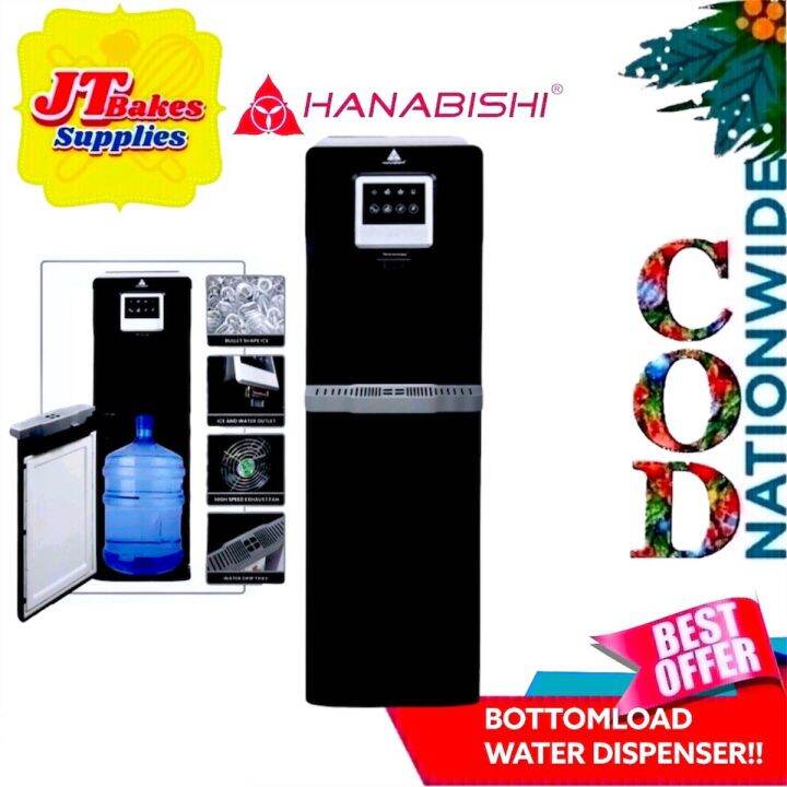 Hanabishi HFSWDICEM3500 2 in 1 Water Dispenser with IceMaker (NO HOT