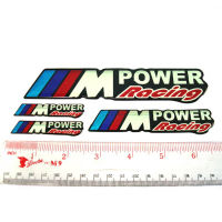 ราคาต่อ 1ชุด สติกเกอร์เรซิ่น สติกเกอร์ M POWER RACING