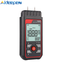 Aideepen Moisture Meters Damp Meter Digital Moisture Detector Moisture Tester Dampness Meter For Wood Building Material Paper Floor