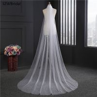 Free shipping cheap Real Photos 2M White/Ivory Wedding Veil One-layer long Bridal Veil Head Veil Wedding Accessories 2023 Hair Accessories