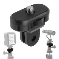 DATIANXIAN ABS ทนทานที่ยึดสำหรับ Gopro ยึดหลุม1/4นิ้วอุปกรณ์อุปกรณ์เสริมขาตั้งกล้องอะแดปเตอร์ขาตั้งกล้องสกรูสามขาอะแดปเตอร์ขาตั้งกล้องสามขาที่ยึดสกรู