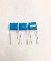 1UF 450V 105PF 1000NF ไมล่าสีฟ้า ขาห่าง15มิล Capacitor คาปาซิเตอร์ ตัวเก็บประจุ แท้-ใหม่คุณภาพเต็ม100% อุปกรณ์อิเล็กทรอนิกส์ เครื่องเสียง