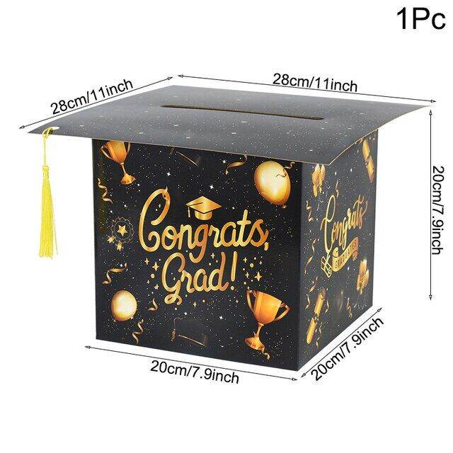 graduation-decor-bachelor-hat-vote-box-congrats-grad-advice-wish-invitation-cards-for-students-celebrate-graduation-party-favors