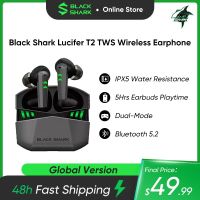 Black Shark ลูซิเฟอร์ T2 TWS หูฟังไร้สาย Headset Gaming Bluetooth โหมดคู่สำหรับหูฟัง4 Pro 4S Black Shark 2023