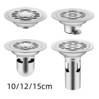 【CC】 steel Floor Drains Anti-odor Drainer Shower Strainer Cover Bathtub Ground Leakage Hardware Fittings