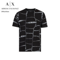 AX Armani Exchange เสื้อยืดผู้ชาย รุ่น AX3RZTFWZJ8EZ02EC - สีดำ