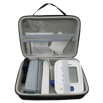 Newest EVA Travel Storage Bag Cover Case for Omron 10 Series Wireless Upper Arm Blood Pressure Monitor (BP786/ BP785N/ BP791IT)