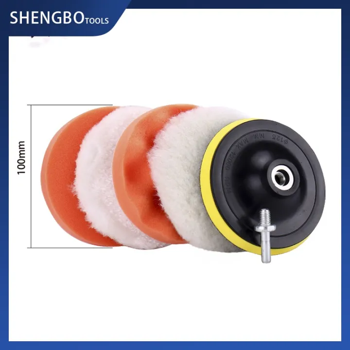 6pcs/Set Polishing Pad Kit car Sponge Polishing Pad Kits for Electric