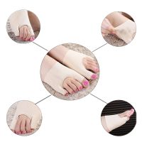 Big Toe Splint Separator Hallux Valgus Bunion Corrector Orthotic Feet Care Thumb Adjuster Correction Pedicure Socks Straightener