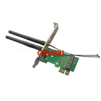 Full height half height MINI PCIE wireless network card to PCIe x1 interface adapter card 9435-2m