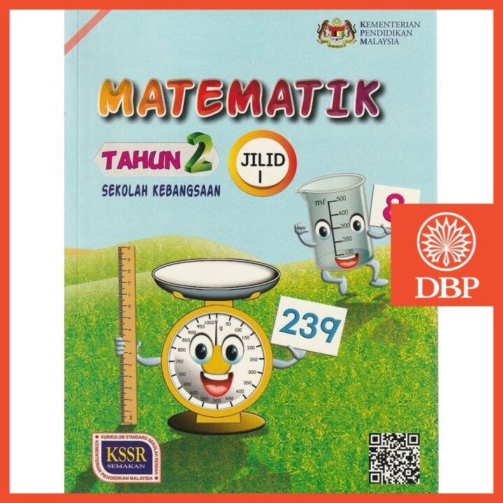 Buku Teks Tahun 2 Matematik Jilid 1 | Lazada