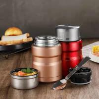 Stainless Steel Insulation Lunch Box Soup With Spoon Containers Thermo Mug Thermo Cup 500ML 750ML Vacuum Flasks ThermosbekerTH