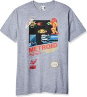 Nintendo Mens Vintage Metroid T-Shirt