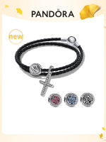 Pandoraˉ charm bracelet set leather bracelet Pandoraˉ carnival party bracelet set ZT2500 China only สร้อยข้อมือเสน่ห์แพนดอร่าชุดสร้อยข้อมือหนังแพนดอร่าสร้อยข้อมือปาร์ตี้คาร์นิวัลชุดจีนเท่านั้น