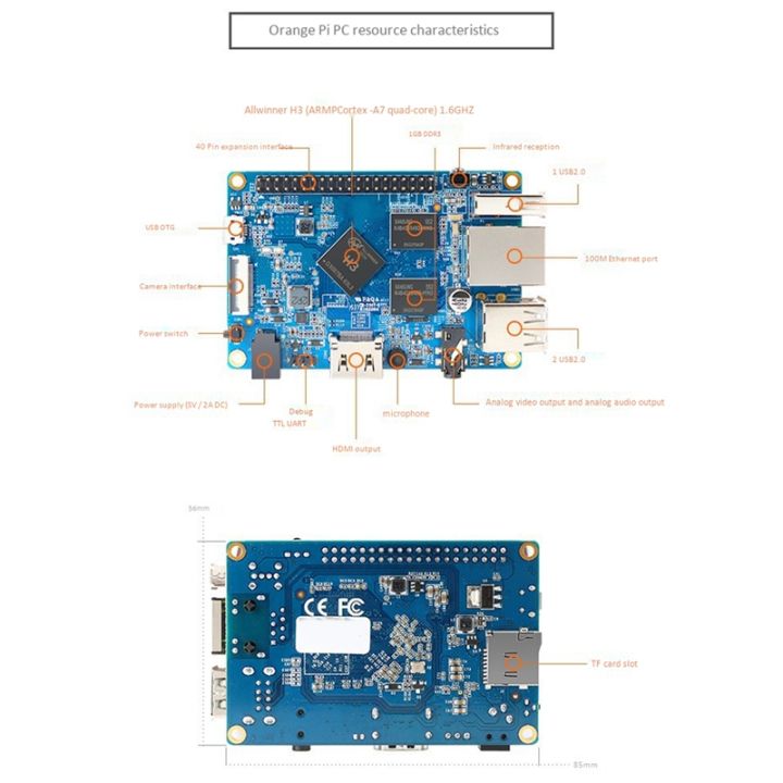 for-orange-pi-pc-arm-development-board-network-interface-h3-programming-microcontroller-for-orange-pie