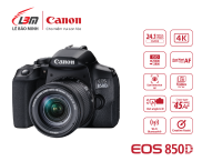 Máy ảnh Canon EOS 850D KIT 18-55mm - Chính Hãng Lê Bảo Minh