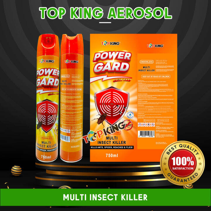 TOPKING Aerosol Insecticide Spray Insects Spray 750ml Mosquito Spray