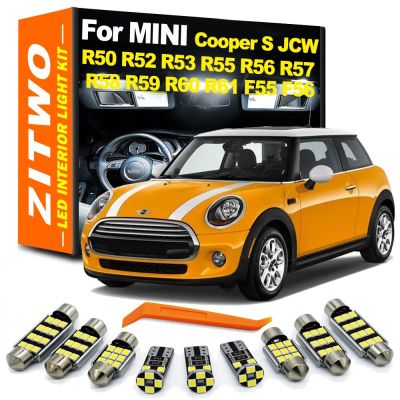 【CW】ZITWO LED Interior Light Kit For MINI Clubman Countryman Paceman Cooper S D JCW R50 R52 R53 R55 R56 R57 R58 R59 R60 R61 F55 F56
