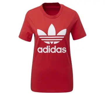 Shop adidas Love Unites Trefoil Tee HC3076 white