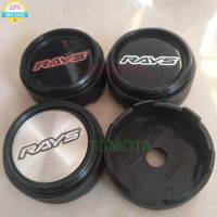 4PCS/lot 60MM Car Wheel Center Hub Caps for Enkei Rays Emblem Logo chrome / black Auto Styling Rim Hub Cap