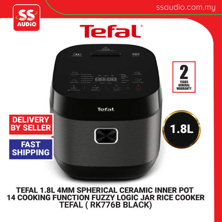 Tefal Delirice Plus Rice Cooker (1.8L) RK776B / RK776B65 Lazada