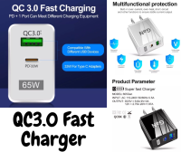 QC 3.0 Fast Charger  Fast USB Charger หัวชาร์จเร็ว ใช้ได้กับโทรศัพท์ทุกรุ่น