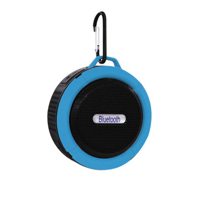 Portable Bluetooth Speaker, Waterproof Ipx4 + Fm Radio, Loud Hd Sound, Shower Speaker Compatible With All Cell Phones, Black