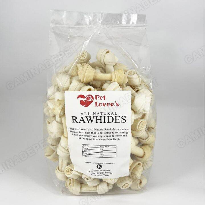 ALL NATURAL RAWHIDE for dogs teeth chew bone Lazada PH