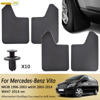 สำหรับ Benz Vito W638 W639 W447 Viano V-Class A45 AMG Sprinter W901 Rally Mud Flaps Mudflaps Splash Guards Mudguards