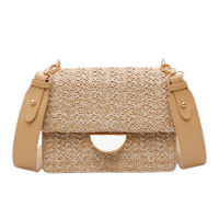 Bali Bag Hand Woven Bolsa Feminina Square Bag Buckle Rattan Straw Bags Satchel Wind Bohemia Beach Bolsa Wicker Bag Bolso Paja