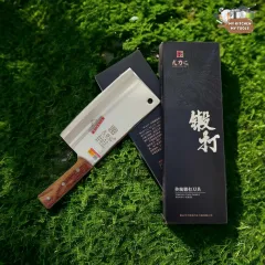 Shibazi Stainless Steel Slicing Cleaver Wood Handle D02 Toronto