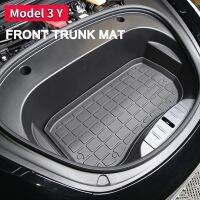 ใหม่แบบธรรมดา TPE Frunk Mat Sub-Trunk Liners สำหรับ Tesla รุ่น3 Y เสื่อปูสำหรับขนของหน้า/บูตพรมช่องล่าง2017-2023