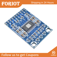 Foriot  ดีมอร์ TPA3116D2 XH-M562 50W + 50W บอร์ดเครื่องขยายเสียง50W DC 12V-24V 2X50W สองช่องสัญญาณเครื่องขยายเสียงดิจิตอลขนาดเล็กคลาส D