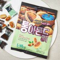 ?Import Item? 통 아몬드 ลูกอมคาราเมลสอดใส้อัลมอนด์ Orion Whole Almond Candy 90g