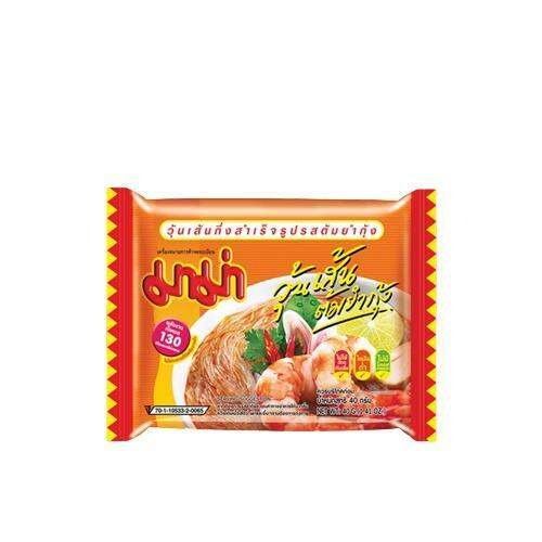 Hot ioqi57 Mama Glass Noodles Shrimp Tom Yum Instant Bean Vermicelli