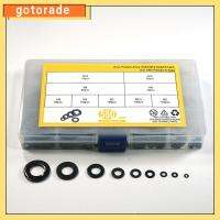 GOTORADE 580Pcs เหล็กคาร์บอนสตีล วงแหวนแบน 9ขนาด M2 M2.5 M3 M4 M5 M6 M8 M10 M12 วงแหวนสำหรับสกรู พร้อมกล่องเก็บของ เครื่องซักผ้าคละแบบ เครื่องใช้ในครัวเรือน