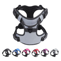 KOMMILIFE Adjustable Dog Harness Vest Reflective harness For Dogs No Pull Breathable Small Medium Large Dog Harness