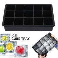 15 Grid Silicone Ice Cube Tray Large Square Ice Cuber Maker Molds Big Cubitera Ice Moulds Bar Pub Kitchen Accessories Gadgets