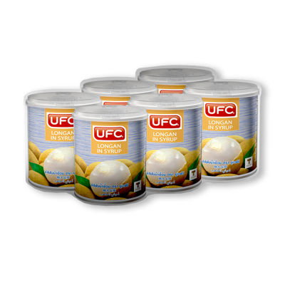 สินค้ามาใหม่! ยูเอฟซี ลำไยในน้ำเชื่อม 8.25 ออนซ์ x 6 กระป๋อง UFC Longan in Syrup 8.25 oz. x 6 Cans ล็อตใหม่มาล่าสุด สินค้าสด มีเก็บเงินปลายทาง