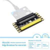 Waveshare IO Expansion Board Edge Breakout for BBC MicroBit Micro:Bit V1.5 V2 Adapter Board I/O Expansion Breakout Module