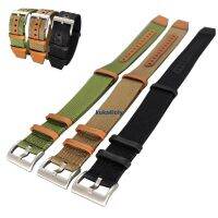 Suitable For High-Quality Nylon NATO Strap Mens Outdoor Leather Straps Such As Tianmeishi DW Green Water Ghost 20 22Mm 0703