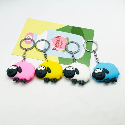 Cute Lamb Keychain Gift Trend Sheep A Sheep Doll Bag Pendant Key Ring Key Chains