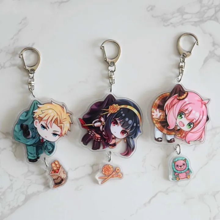LACOSTE Charm Two-sided Bag Accessory Bag Pendant Gift Key Trinket Loid Anya Yor Anime Keychain Cartoon Figure Keyring X FAMILY Keyring | Lazada PH LACOSTE Charm Two-sided Bag Accessory Bag Pendant Gift Key Trinket Loid Anya Yor Anime Keychain Cartoon Figure Keyring X FAMILY Keyring | Lazada PH