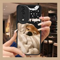 heat dissipation cute Phone Case For Huawei Honor80 5G Silica gel luxurious couple Cartoon Dirt-resistant texture youth