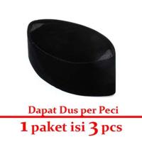 (ซื้อ1แถม2) Songkok Peci Ac Velvet โบนัส Dus ต่อ Peci